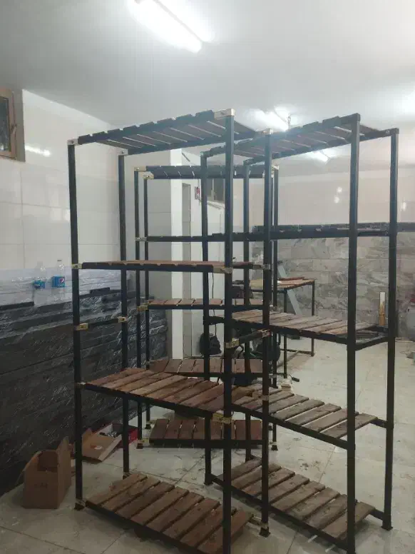 انواع قفسه فروشگاه و منزل پایینترین قیمت|فروشگاه و مغازه|قم, مهر آباد|دیوار