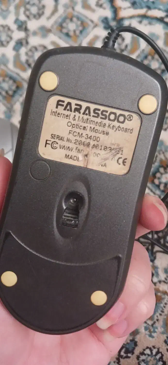 دو عدد ماوس سیمی|قطعات و لوازم جانبی رایانه|مشکین‌دشت, |دیوار