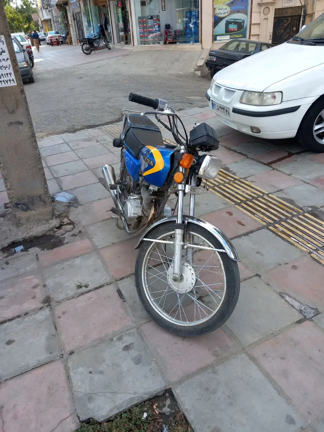 هندا ۱۲۵|موتورسیکلت|سنندج, |دیوار