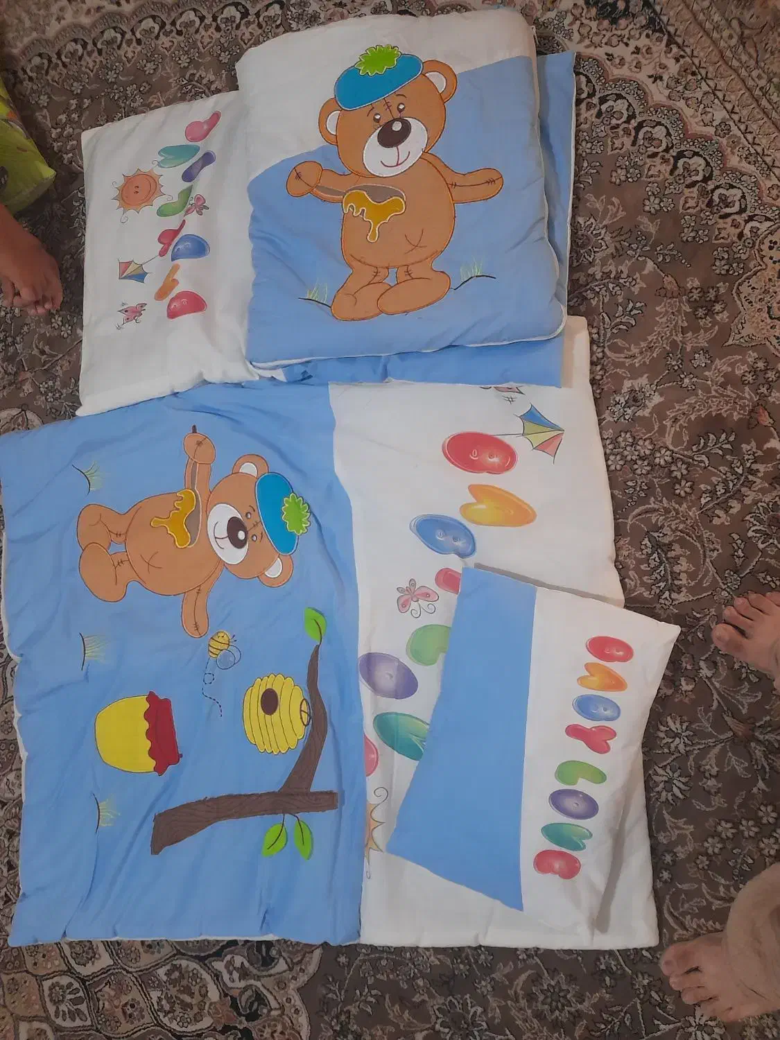 سرویس خواب مسافرتی چهار تیکه نو شهریار ملارد|تخت و سرویس خواب|ملارد, |دیوار