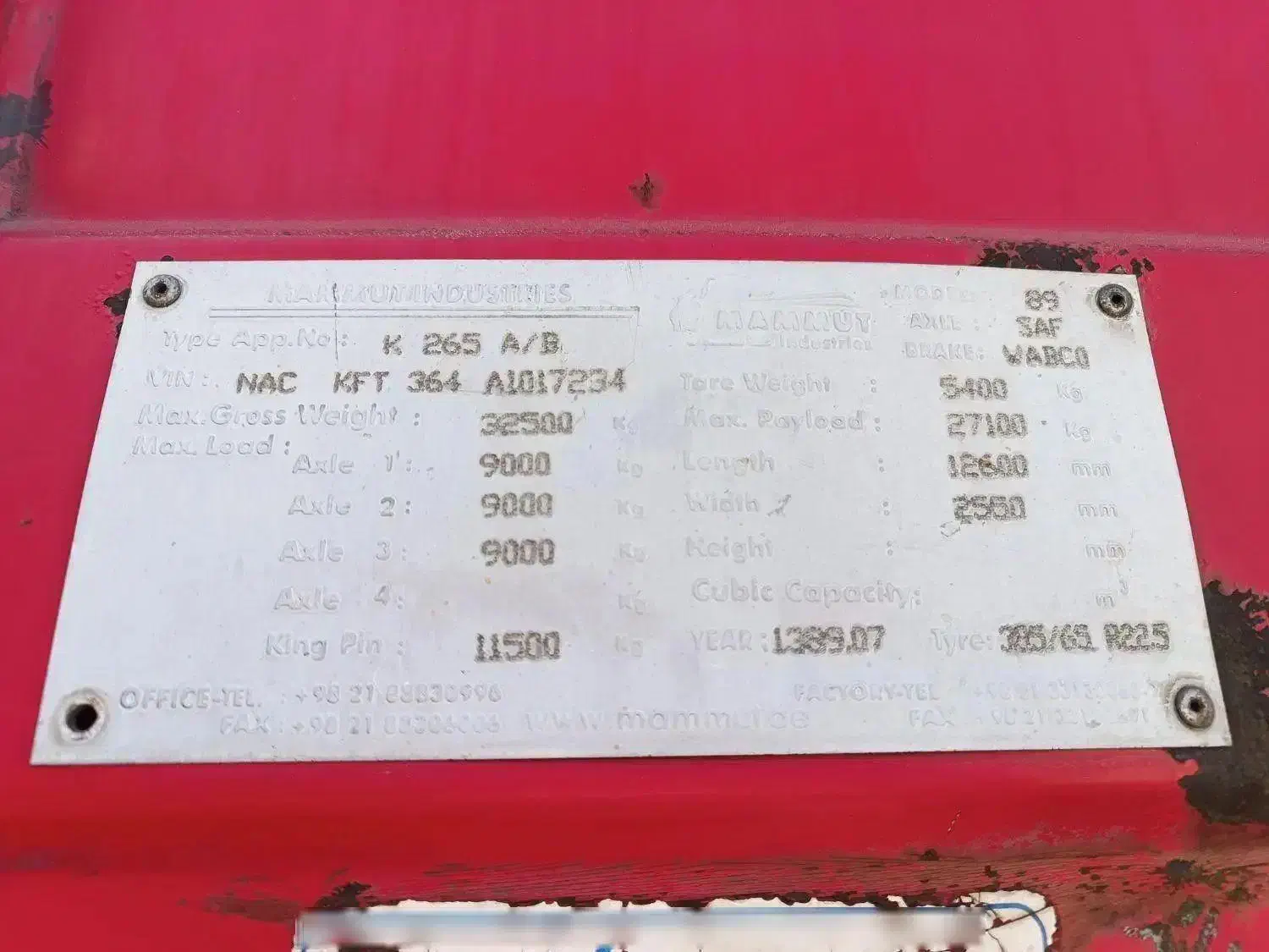 کفی ماموت|خودرو سنگین|کوار, |دیوار