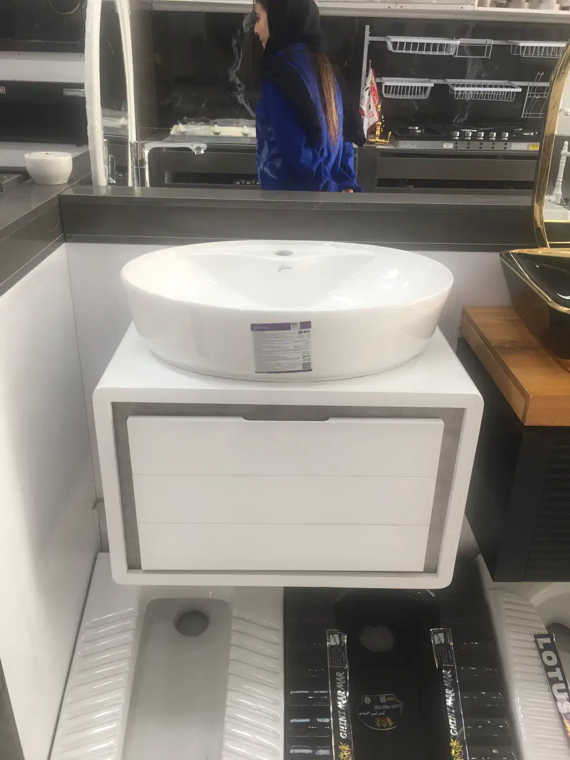 روشویی کابینتی|لوازم سرویس بهداشتی|رباط‌کریم, رباط‌کریم|دیوار