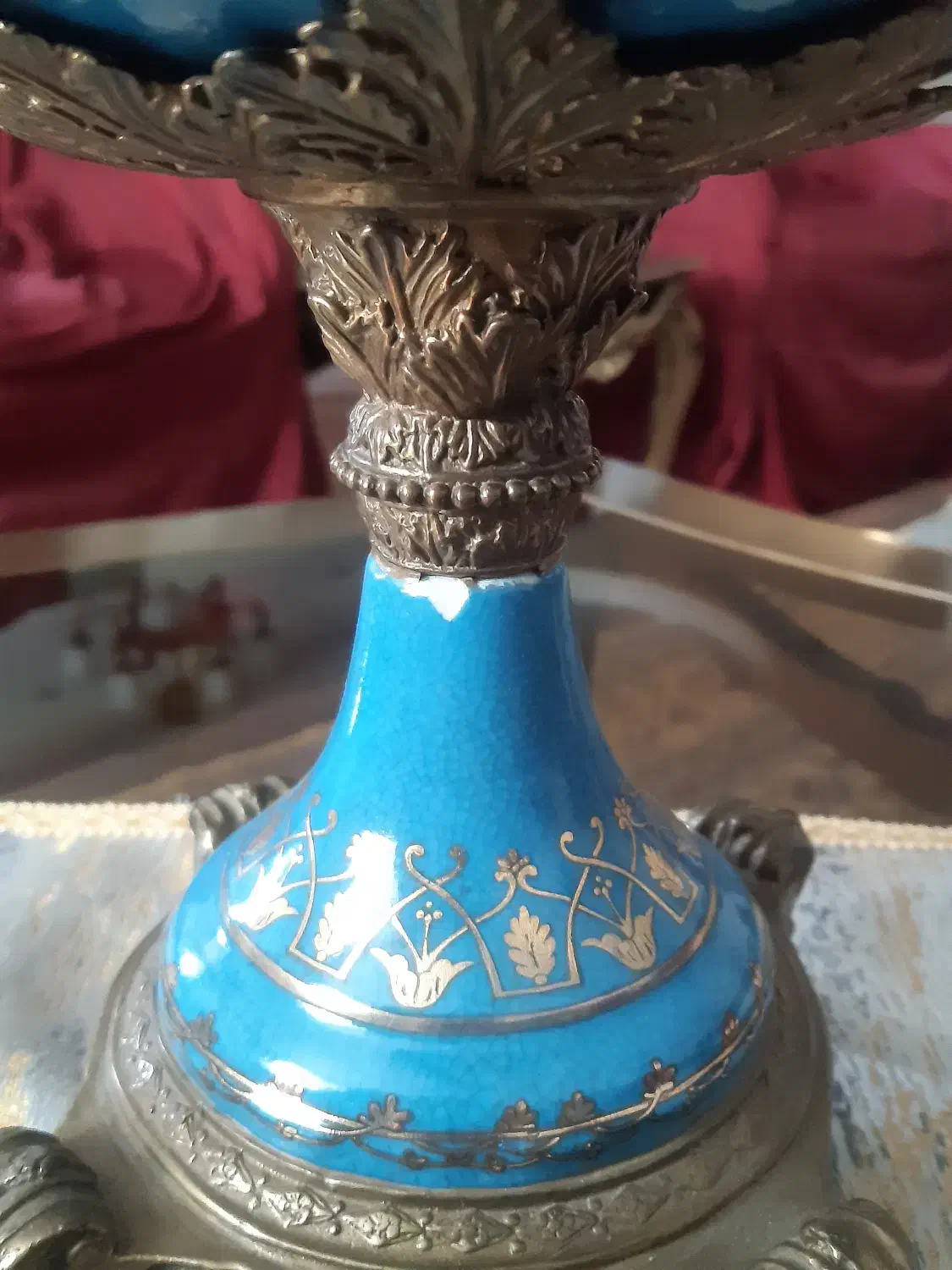 آجیل خوری بزرگ آنتیک|ظروف سرو و پذیرایی|تهران, کوهک|دیوار