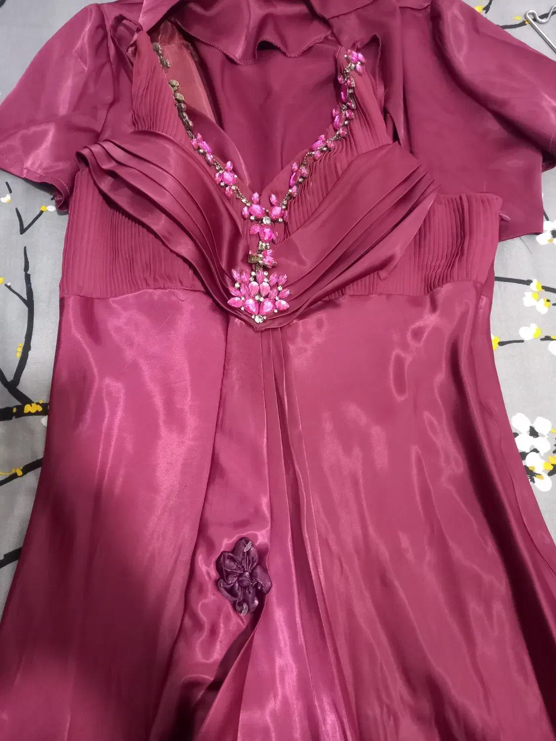 لباس مجلسی سایز ۴۸|لباس|ساری, |دیوار