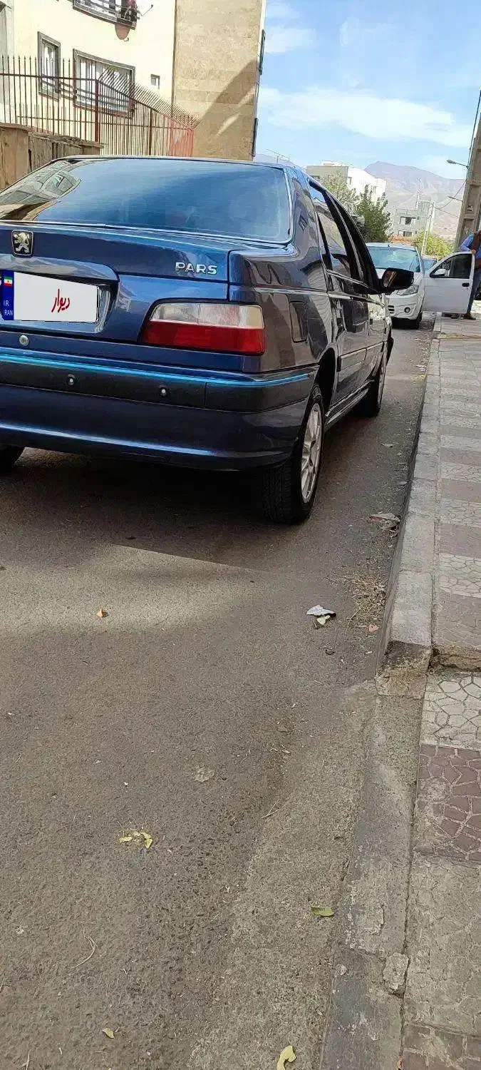 پژو پارس آبی رویال مدل 93|خودرو سواری و وانت|سنندج, |دیوار