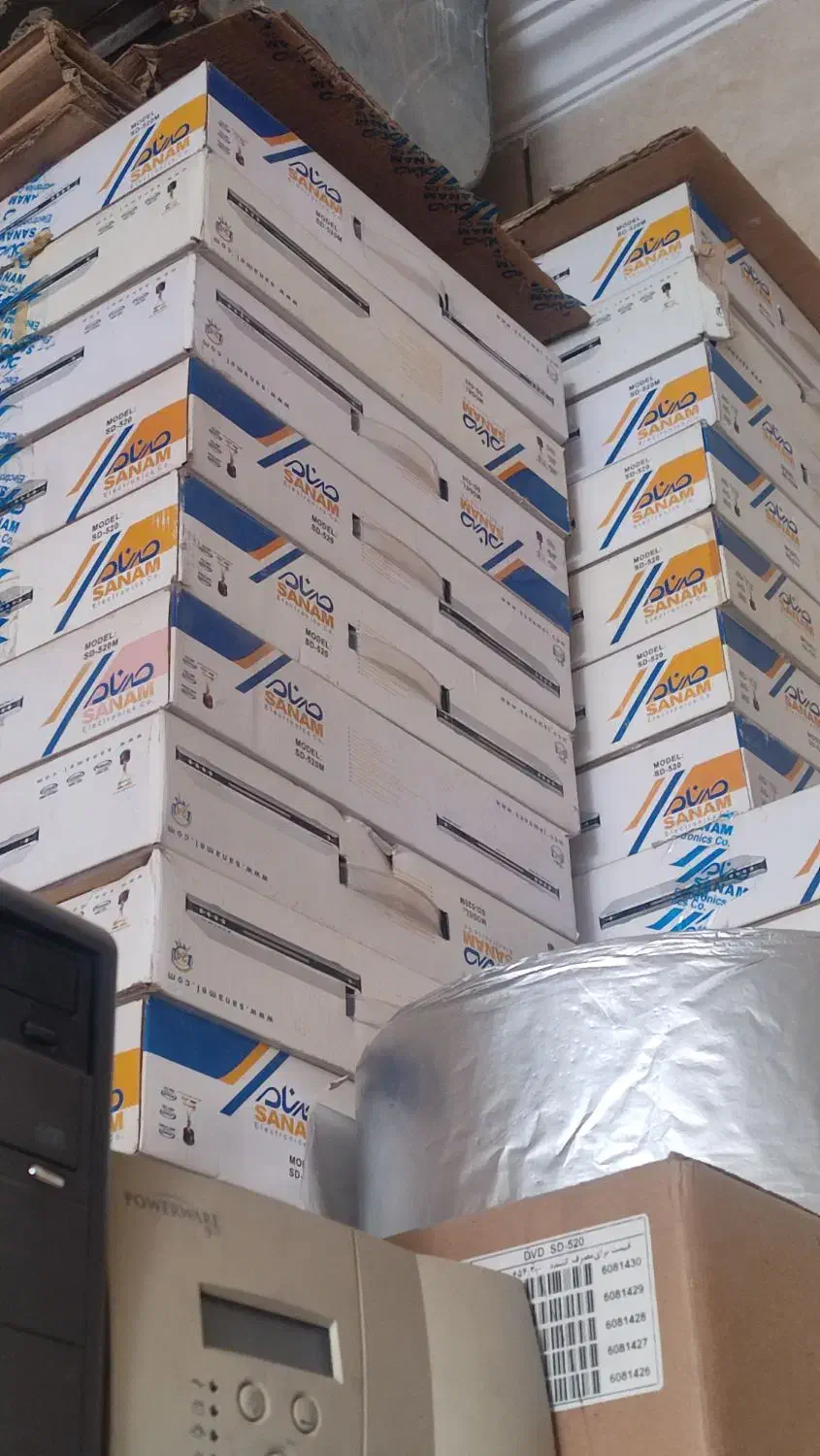 سی دی cd و دی وی دی dvd پلیر صنام کاملا نو|پخشکننده DVD و ویدیو|اصفهان, بوستان ناژوان|دیوار