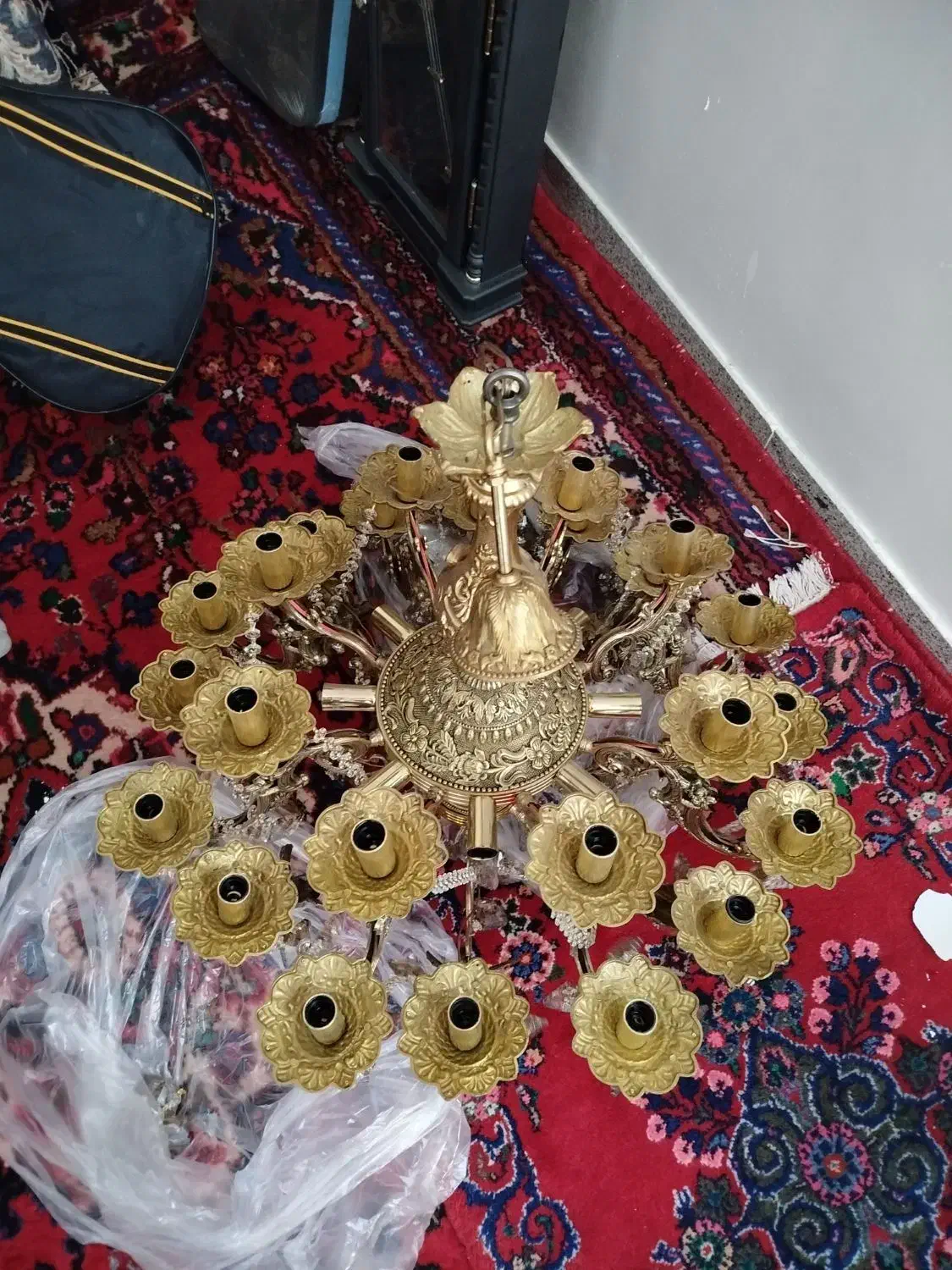 لوستر|لوستر و چراغ آویز|بهار, |دیوار