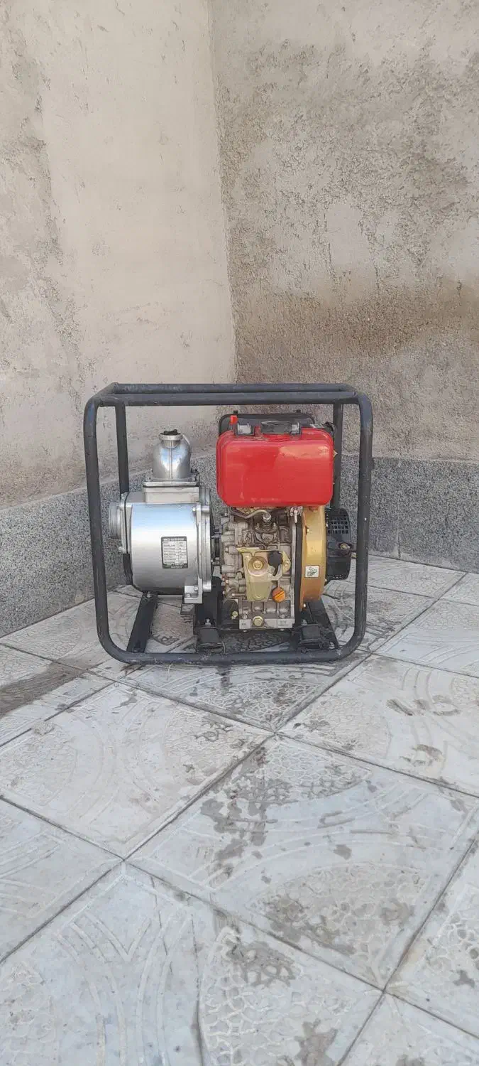 موتور اب ۳ اینچ کم کار کرده در حد نو|ماشین‌آلات صنعتی|عجب شیر, |دیوار