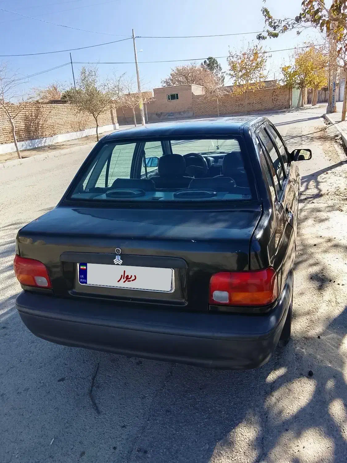 پراید مشکی مدل۸۳|خودرو سواری و وانت|نیشابور, دربقاضی|دیوار
