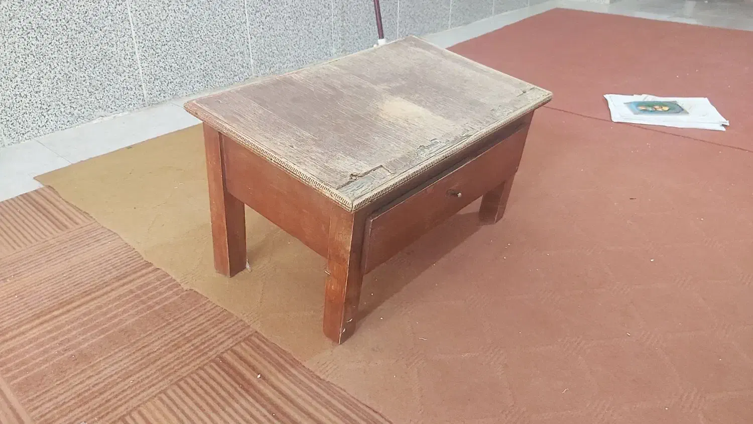 میز تحریر از جنس چوب گردو محکم بادوام|میز تحریر و کامپیوتر|مراغه, |دیوار