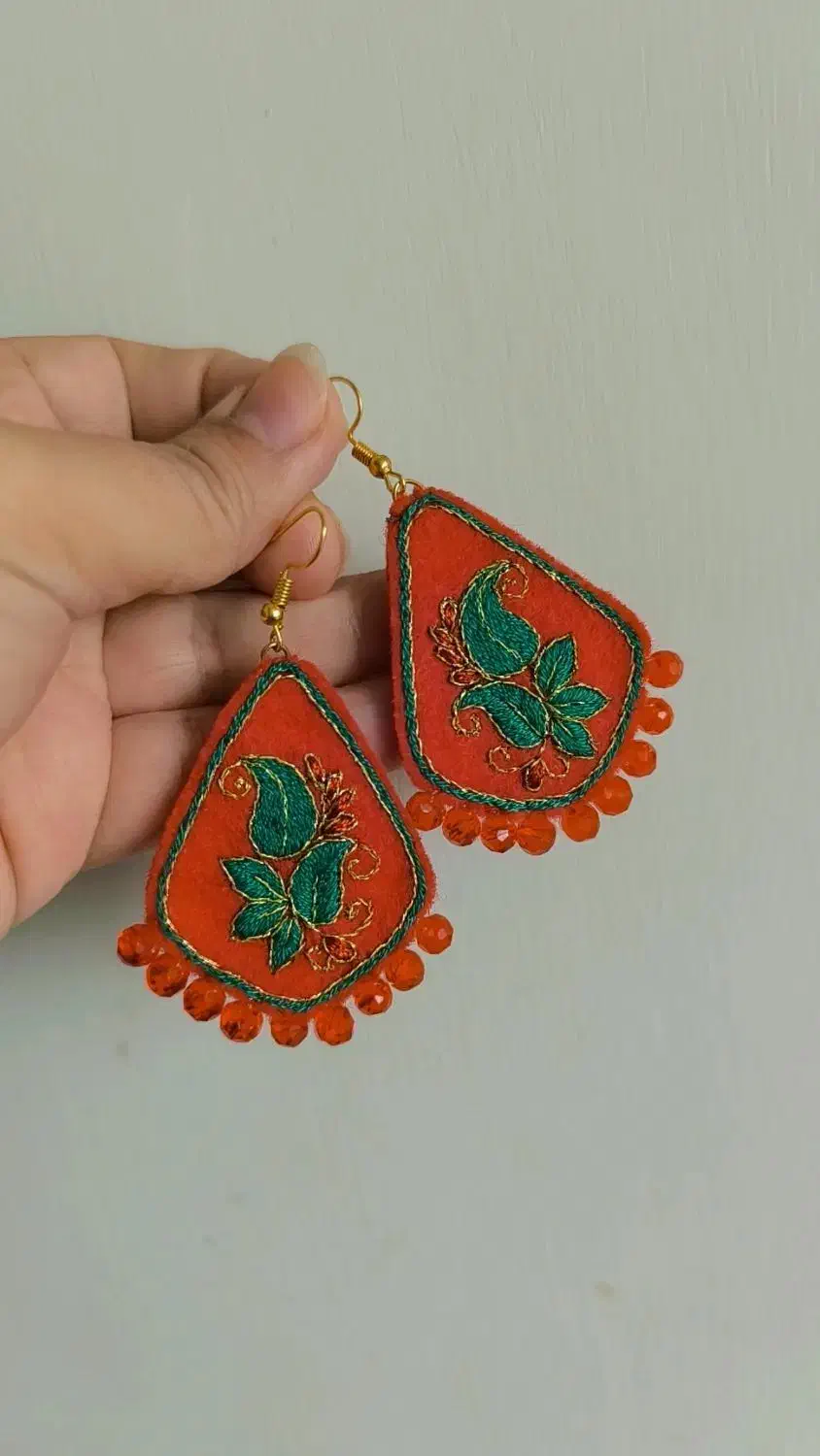 گوشواره دستساز|بدلیجات|خرمدره, |دیوار