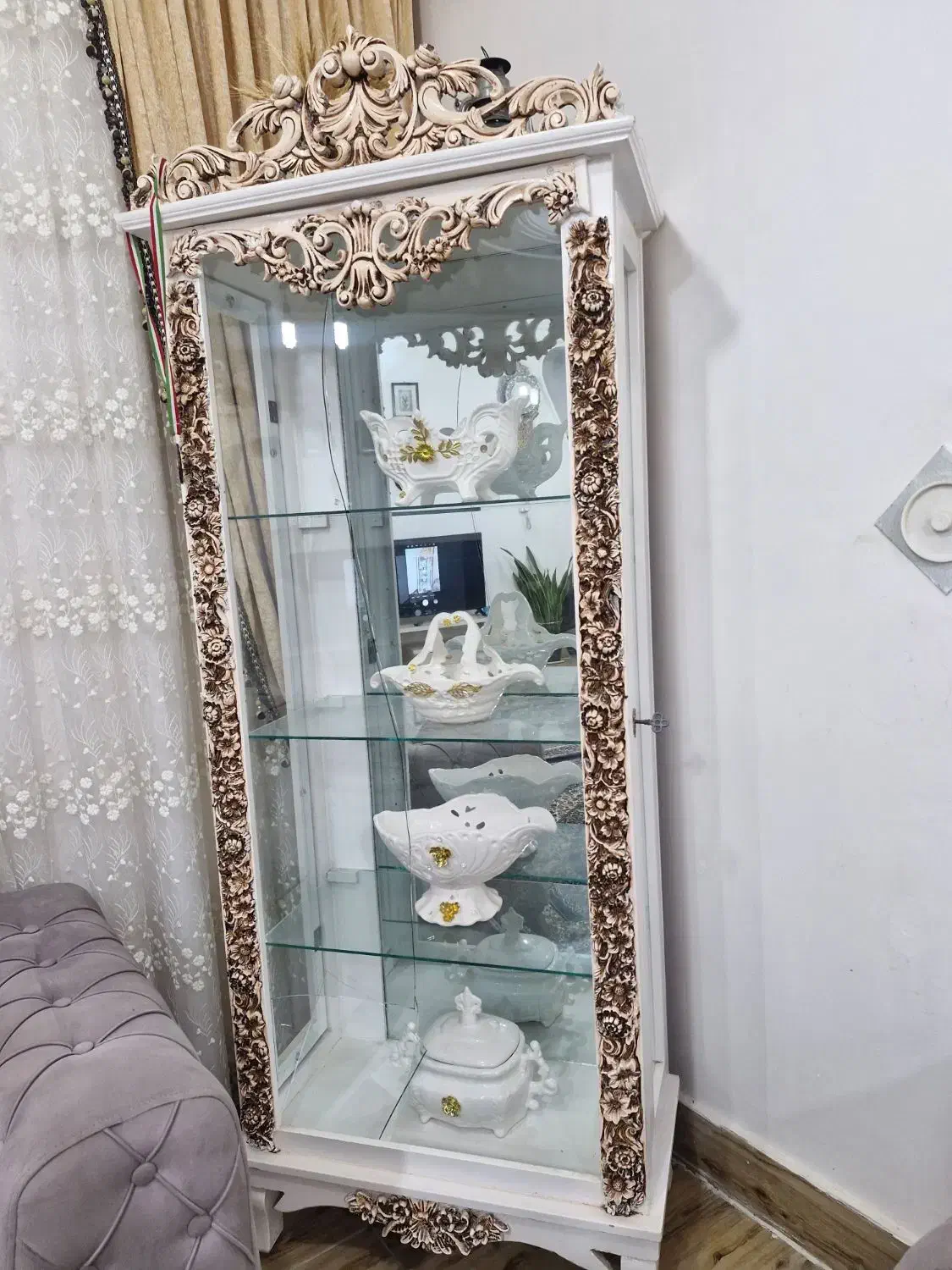 بوفه|بوفه، ویترین، کنسول|دهگلان, |دیوار