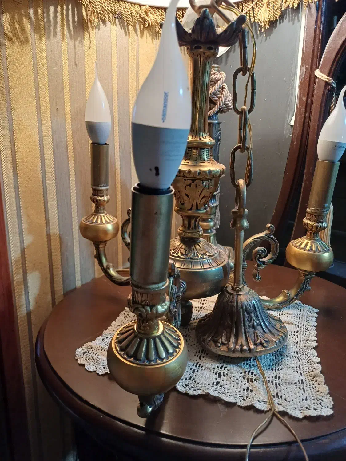 لوستر برنز|لوستر و چراغ آویز|تهران, اباذر|دیوار