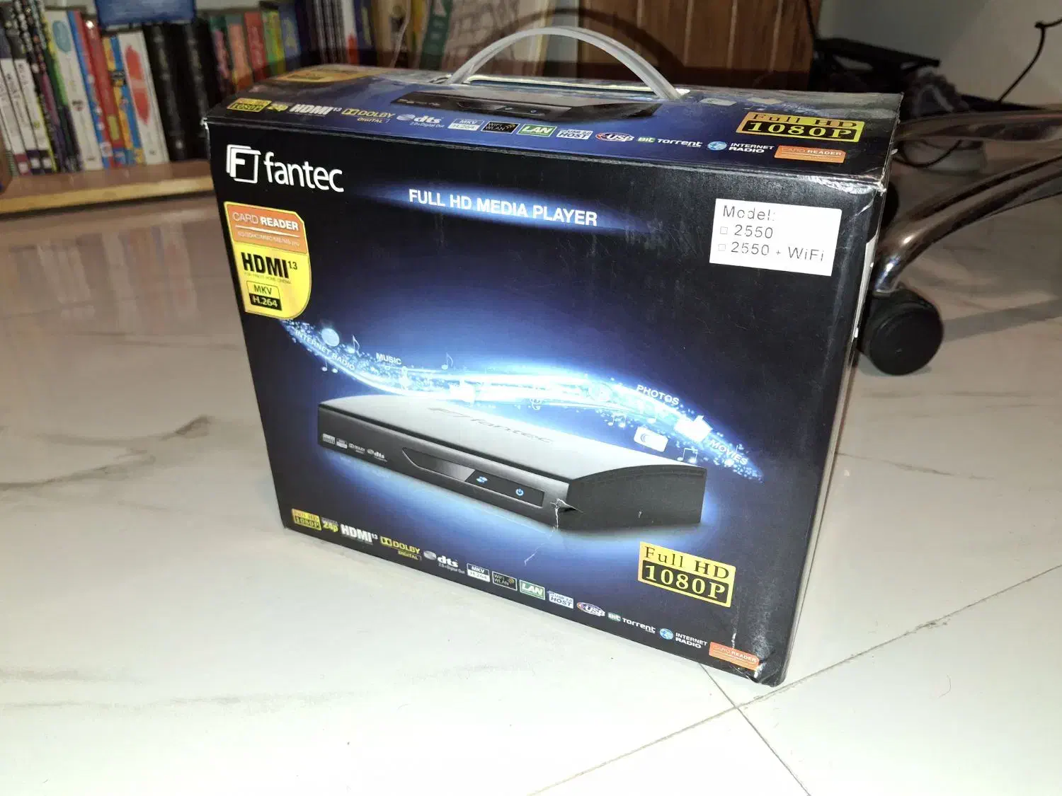مدیا پلیر Fantec FULL HD|سیستم صوتی خانگی|تهران, استخر|دیوار