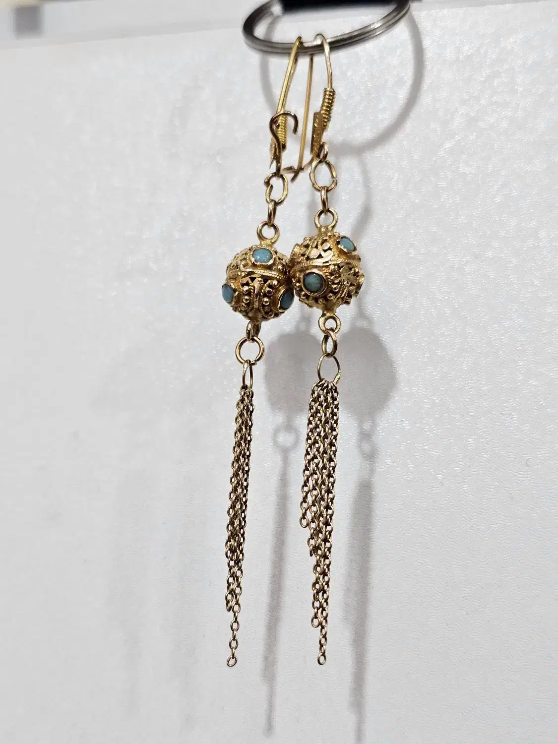 طلا لوکس،یک جفت گوشواره ۵ بعدی خاص|جواهرات|اراک, |دیوار