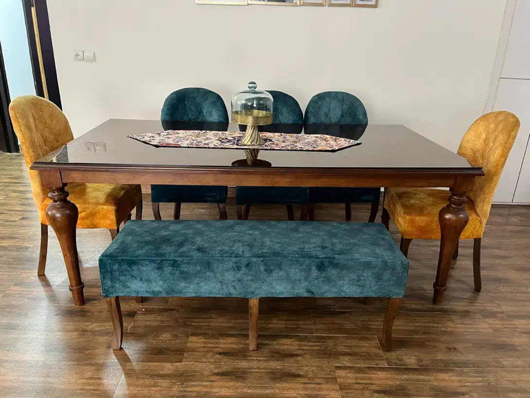 میز ناهار خوری ۸ نفره|میز و صندلی غذاخوری|تنکابن, |دیوار