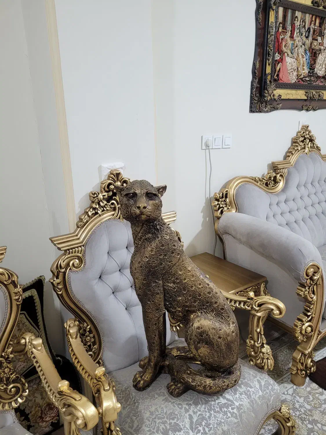 مجسمه یوزپلنگ|مجسمه، تندیس، ماکت|تهران, مختاری|دیوار