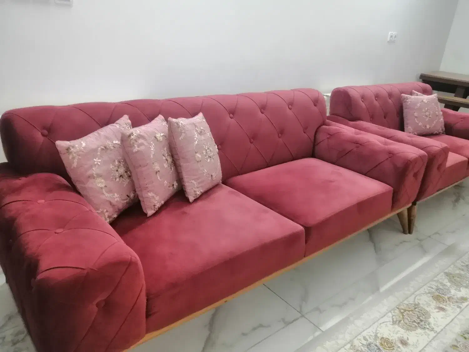 مبل 7نفره|مبلمان خانگی و میز عسلی|بابل, |دیوار