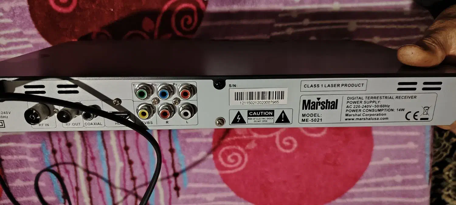 گیرنده دیجیتال  و دی وی دی مارشال|صوتی و تصویری|شاهرود, |دیوار