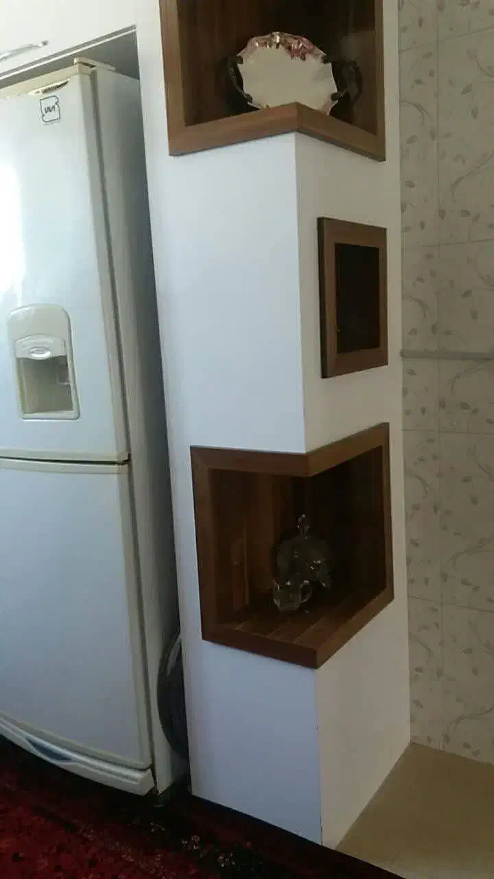 خانه و آشپزخانه|کتابخانه، شلف، قفسه‌های دیواری|مرند, |دیوار