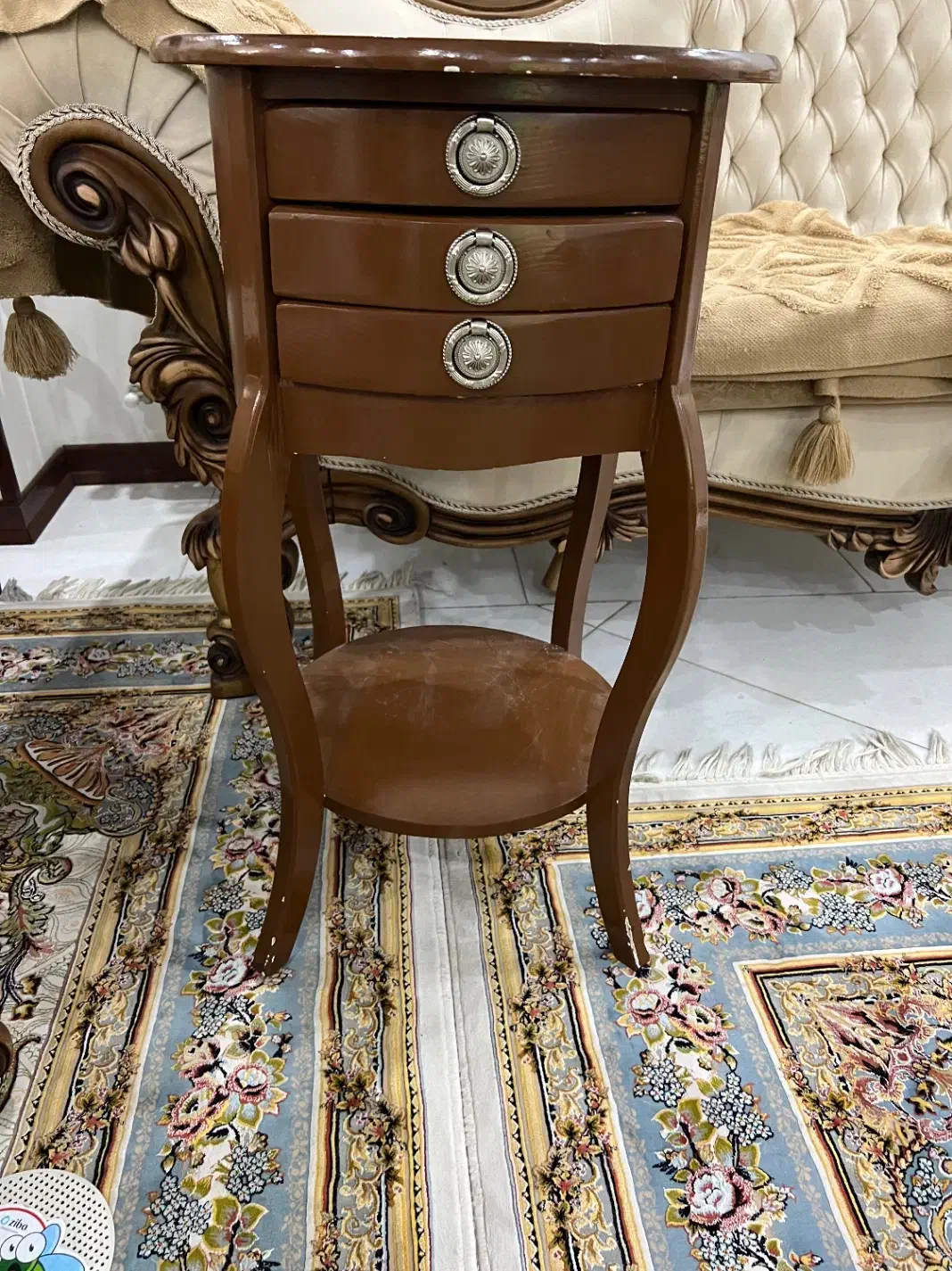 میز تلفن ۳ کشو|میز تلفن|چهاردانگه (تهران), |دیوار