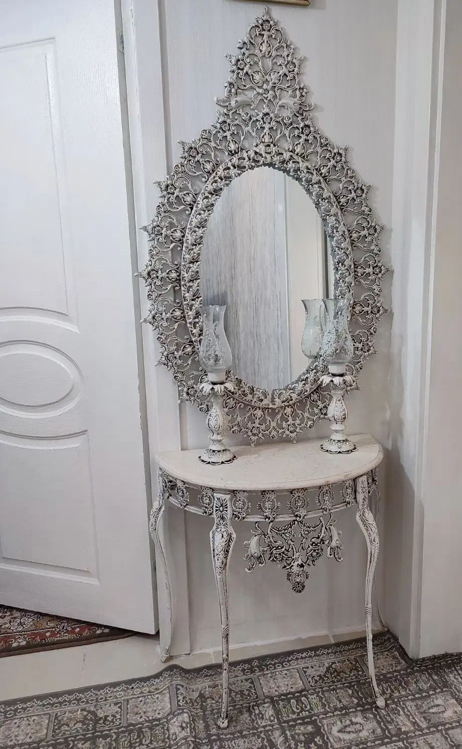 آیینه کنسول و شمعدان|آینه|پرند, فاز ۶|دیوار