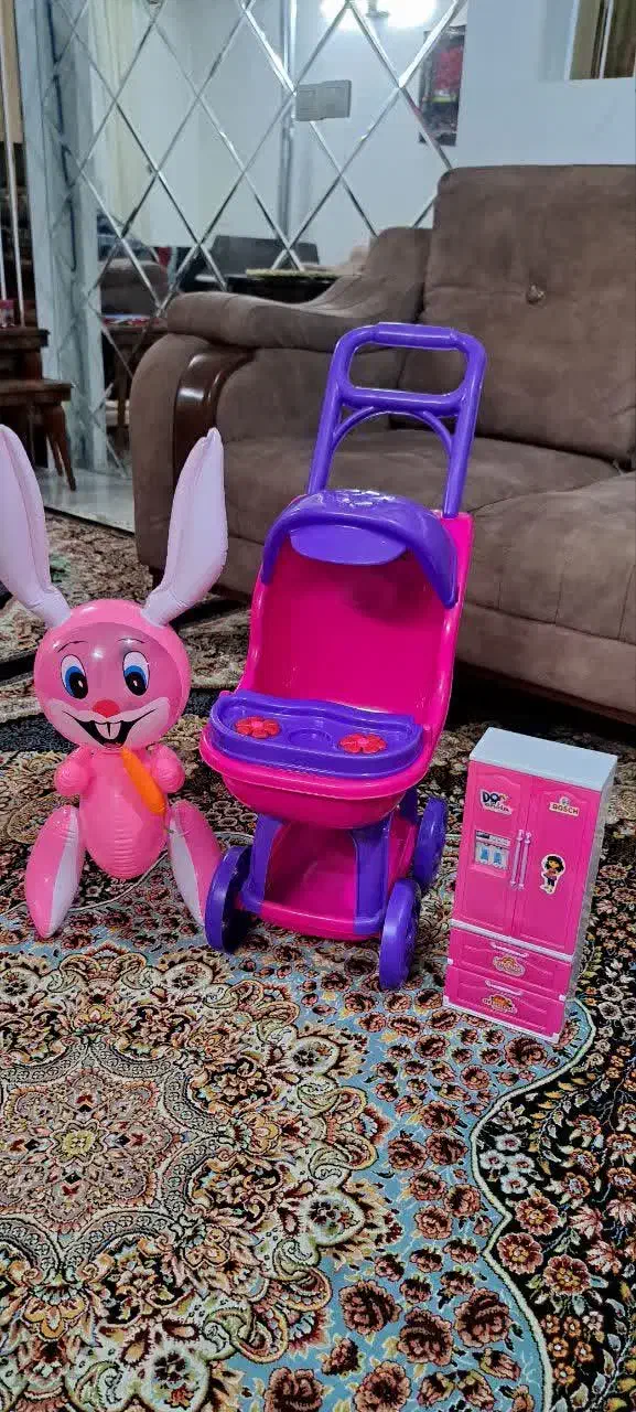 کالسکه و یخچال و بادکنک اسباب بازی|اسباب‌‌بازی|آمل, |دیوار