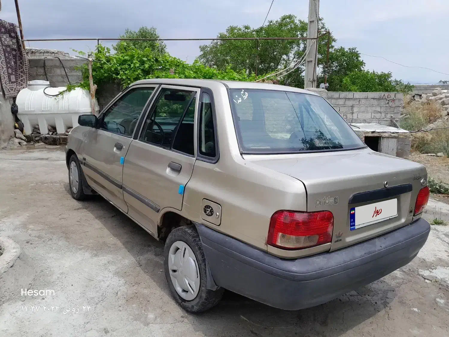 پراید مدل ۸۴|خودرو سواری و وانت|اهر, |دیوار