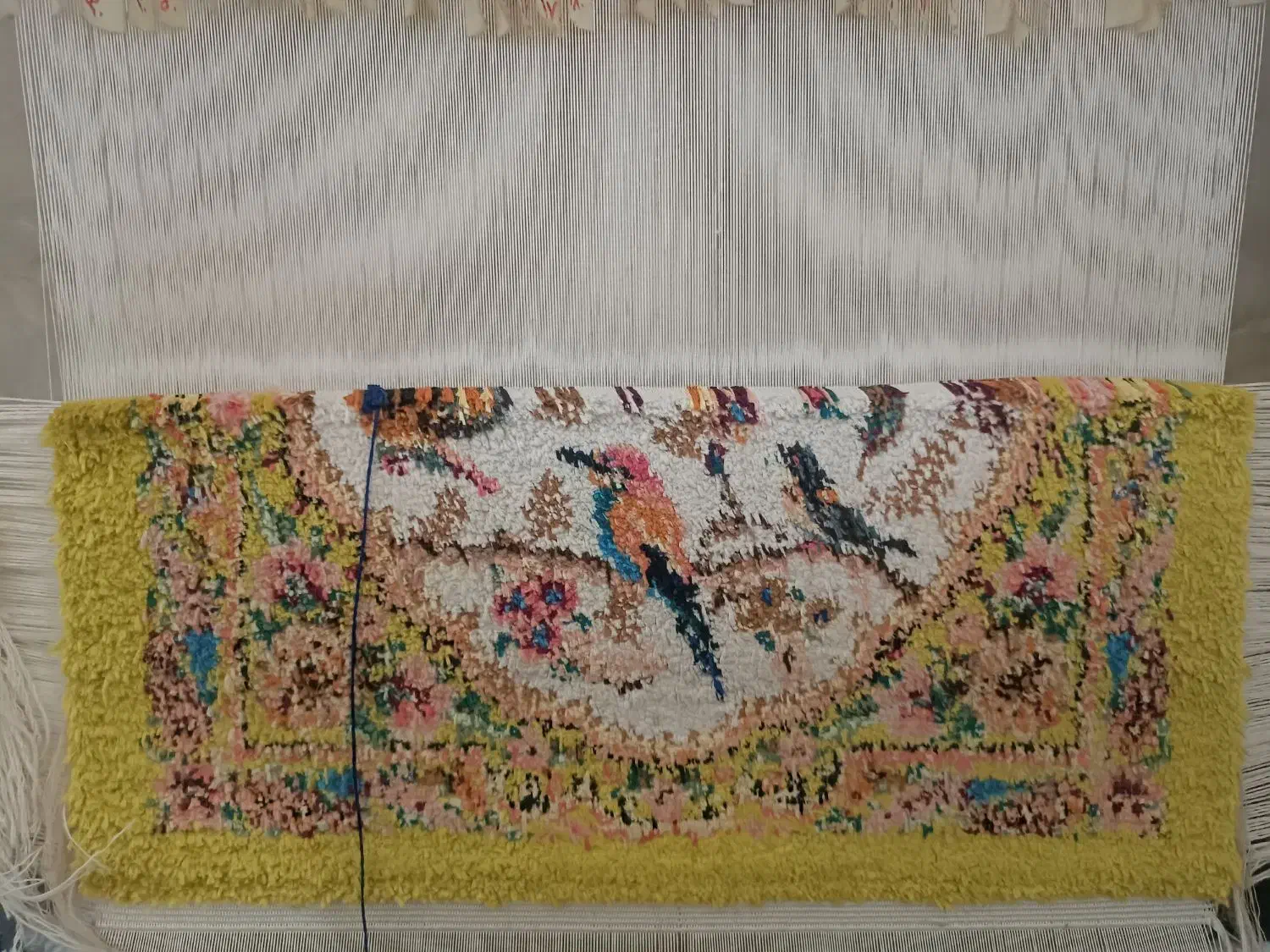 تابلو تمام ابریشم|تابلو فرش|قم, شهدا|دیوار