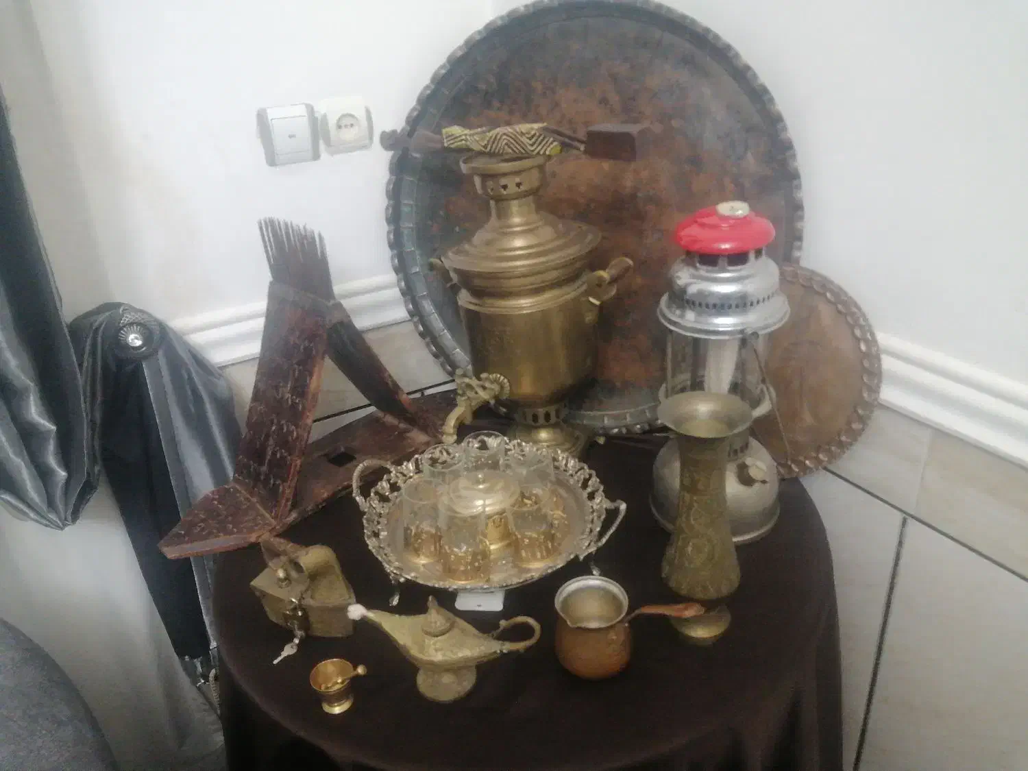 وسایل قدیمی و کلکسیونی خانگی و کشاورزی و دامداری|کلکسیون اشیاء عتیقه|کردکوی, |دیوار