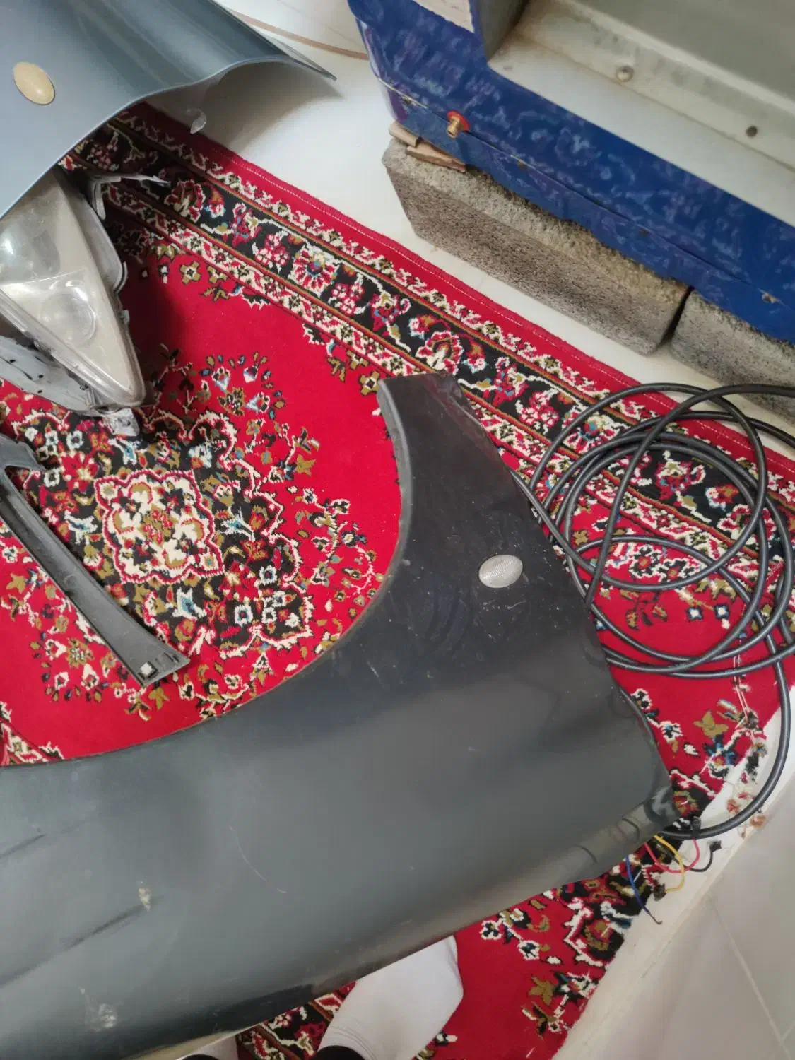 کاپوت و گلگیر و سپر 206|قطعات یدکی و لوازم جانبی|مهاباد (آذربایجان غربی), |دیوار