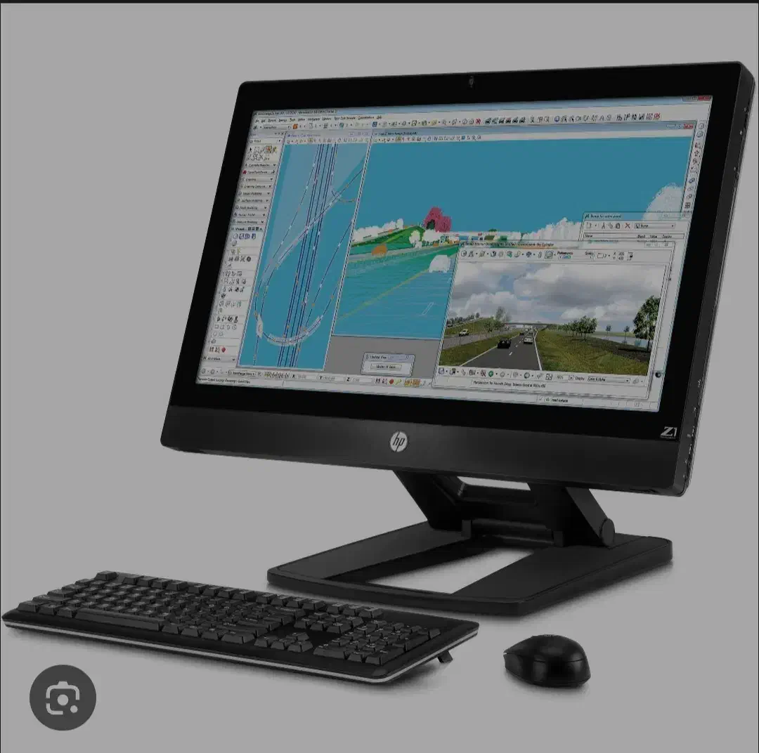 کامپیوتر all in on|رایانه رومیزی|تهران, پاسداران|دیوار