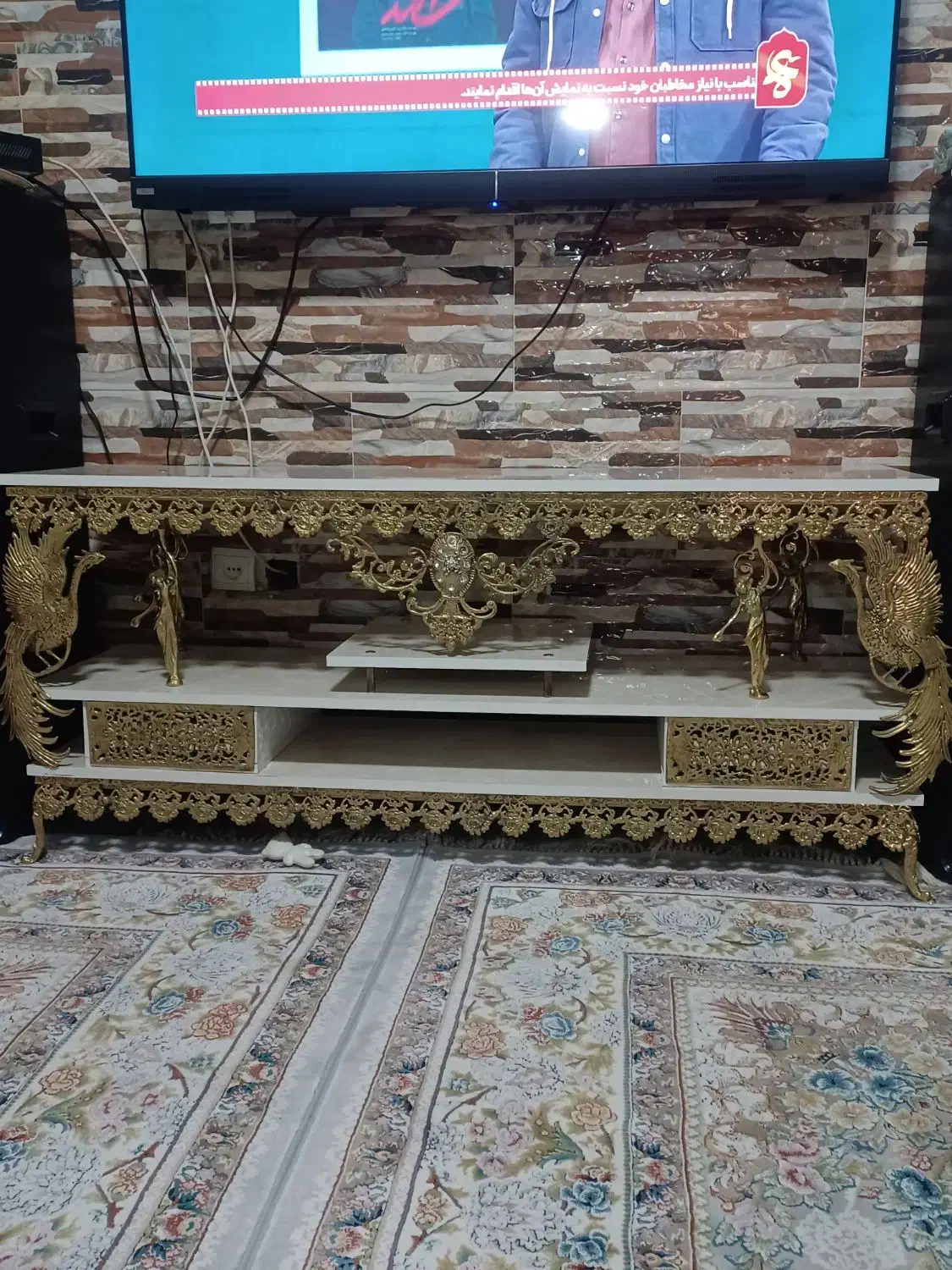 لوازم خانه برنجی|بوفه، ویترین، کنسول|نسیم‌شهر, |دیوار