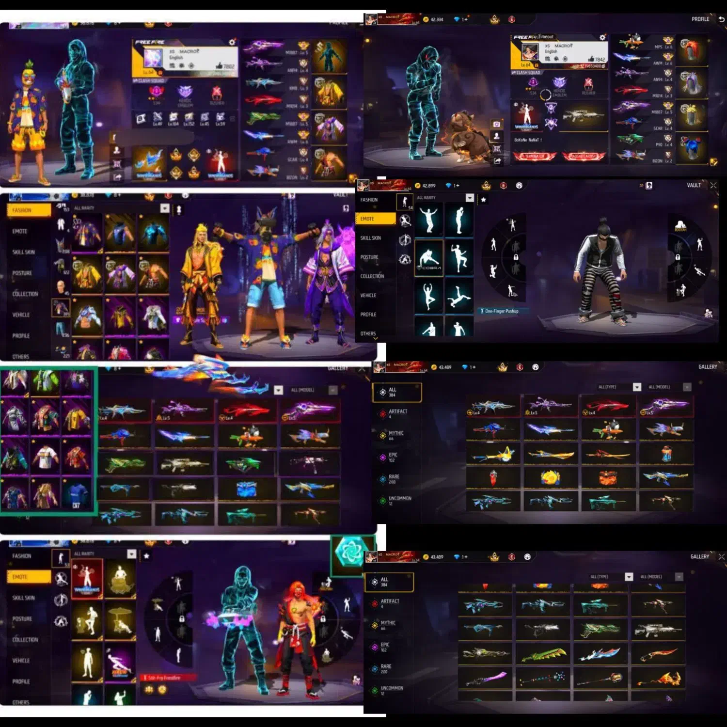 اکانت فری فایر|کنسول، بازی ویدئویی و آنلاین|قائمشهر, |دیوار