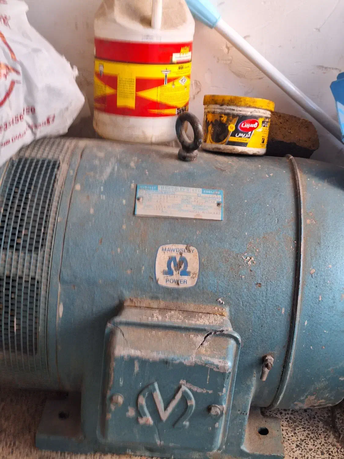 الکتروموتور دینام ۴۰ اسب ۳۰۰۰دور|ماشینآلات صنعتی|ماهدشت, |دیوار