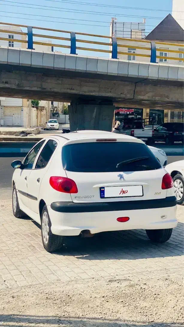 ۲۰۶ تیپ پنج مدل ۱۳۹۷ بدون رنگ|خودرو سواری و وانت|بوشهر, |دیوار