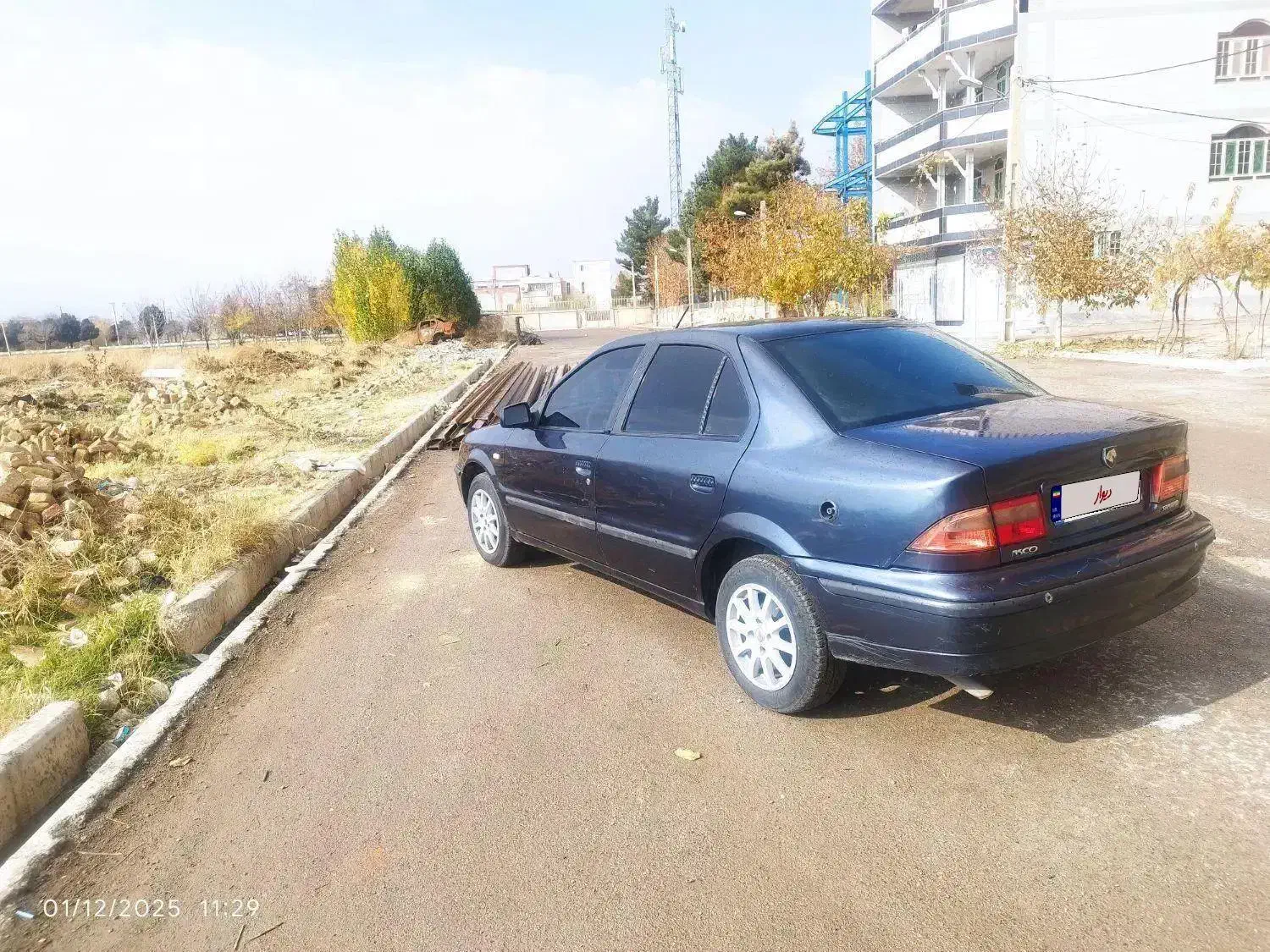 سمند EF7 مدل90 دوگانه سوز|خودرو سواری و وانت|الشتر, |دیوار