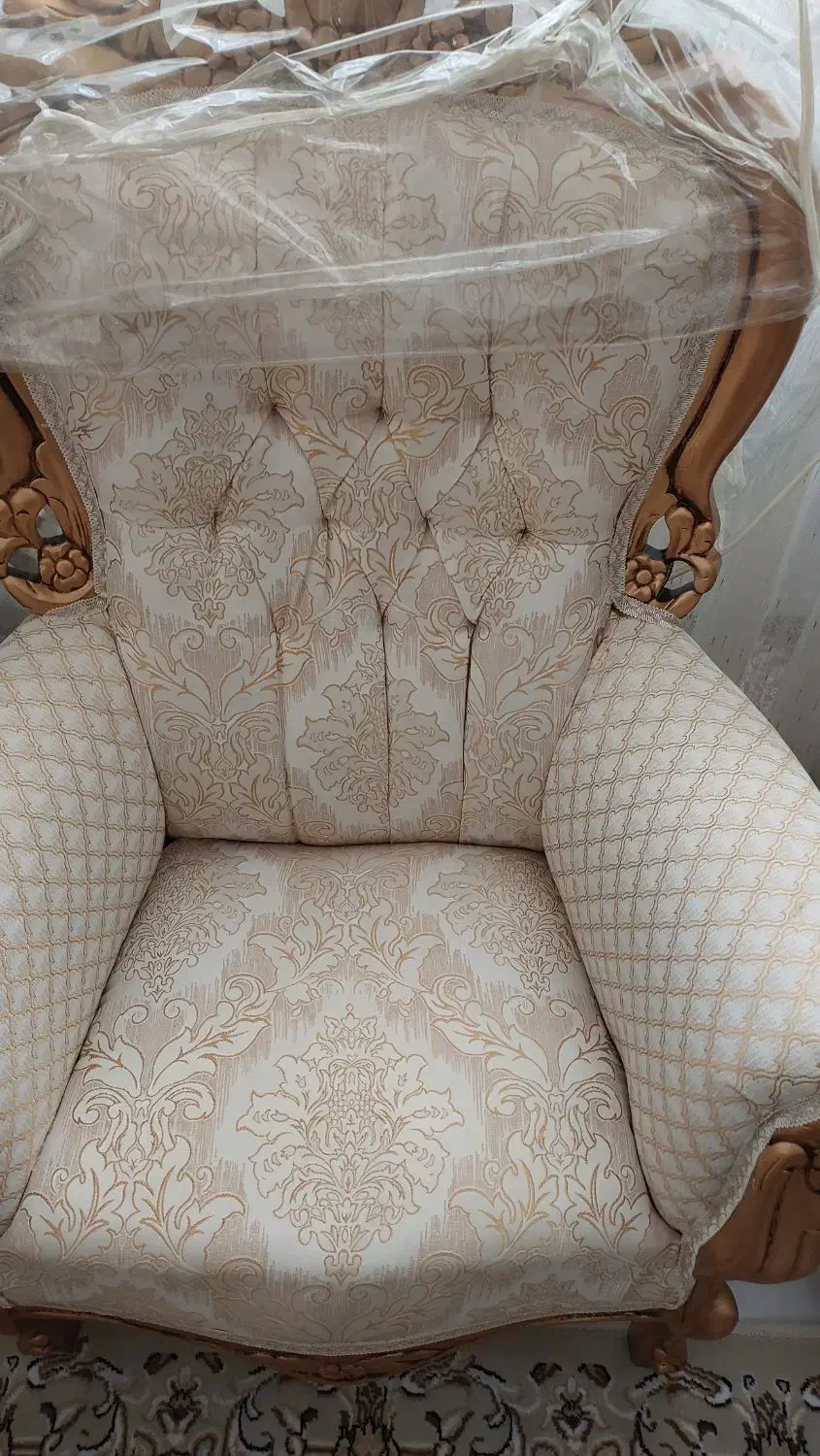 مبل  نه نفره شیک در حد نو|مبلمان خانگی و میز عسلی|اسفراین, |دیوار