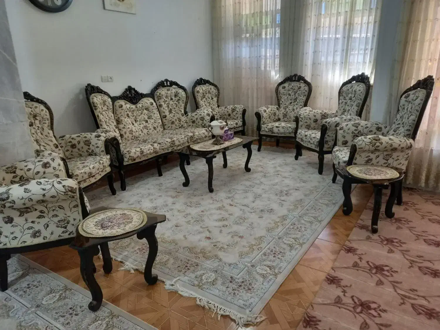 ست مبل ومیز نهارخوری سلطنتی ۸نفره|مبلمان خانگی و میز عسلی|کرمانشاه, |دیوار