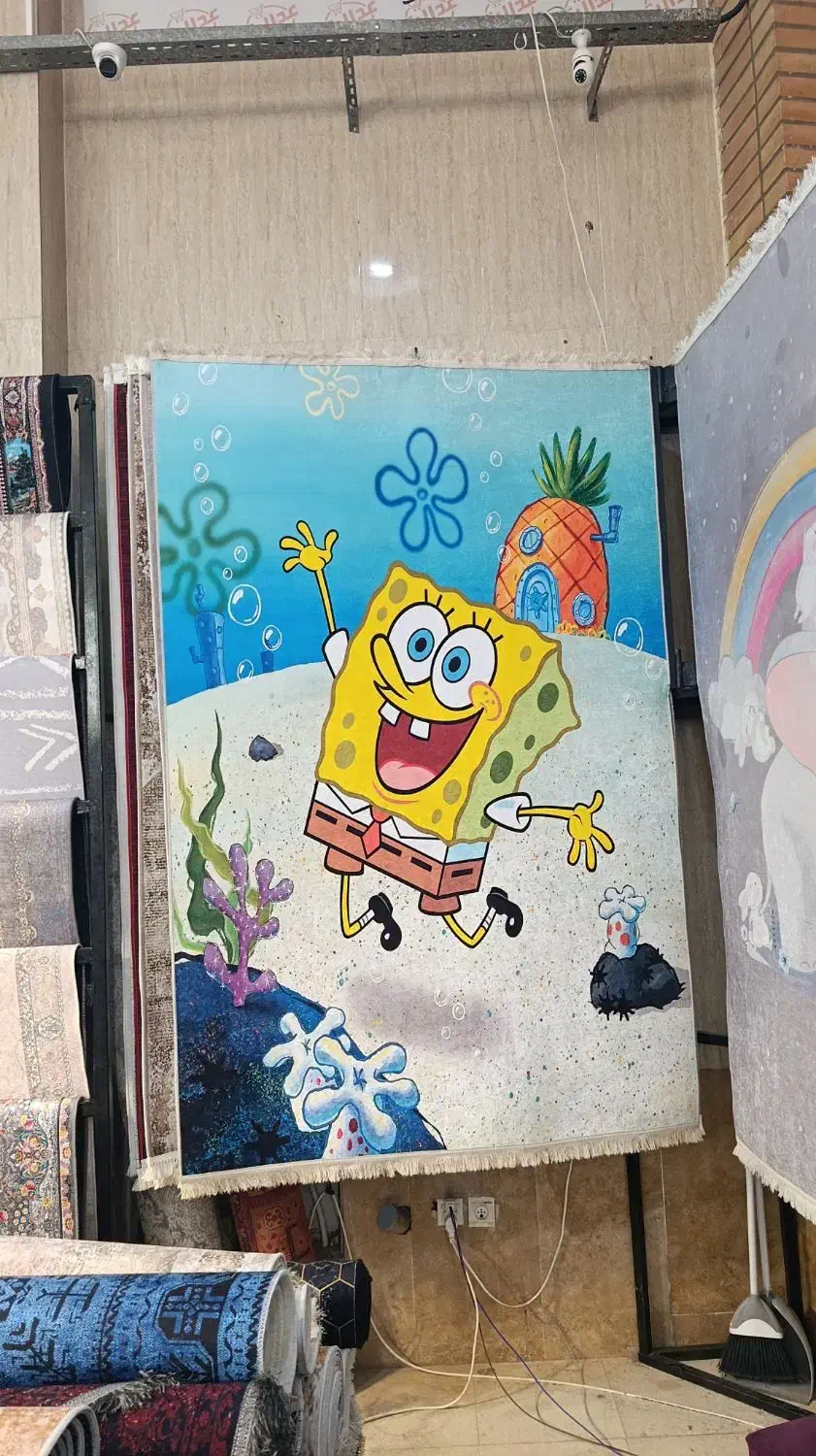 فرشینه کودک ۴ متری پارچه ضد لک ( ضمانت دار )|فرش|اصفهان, لیمجیر|دیوار