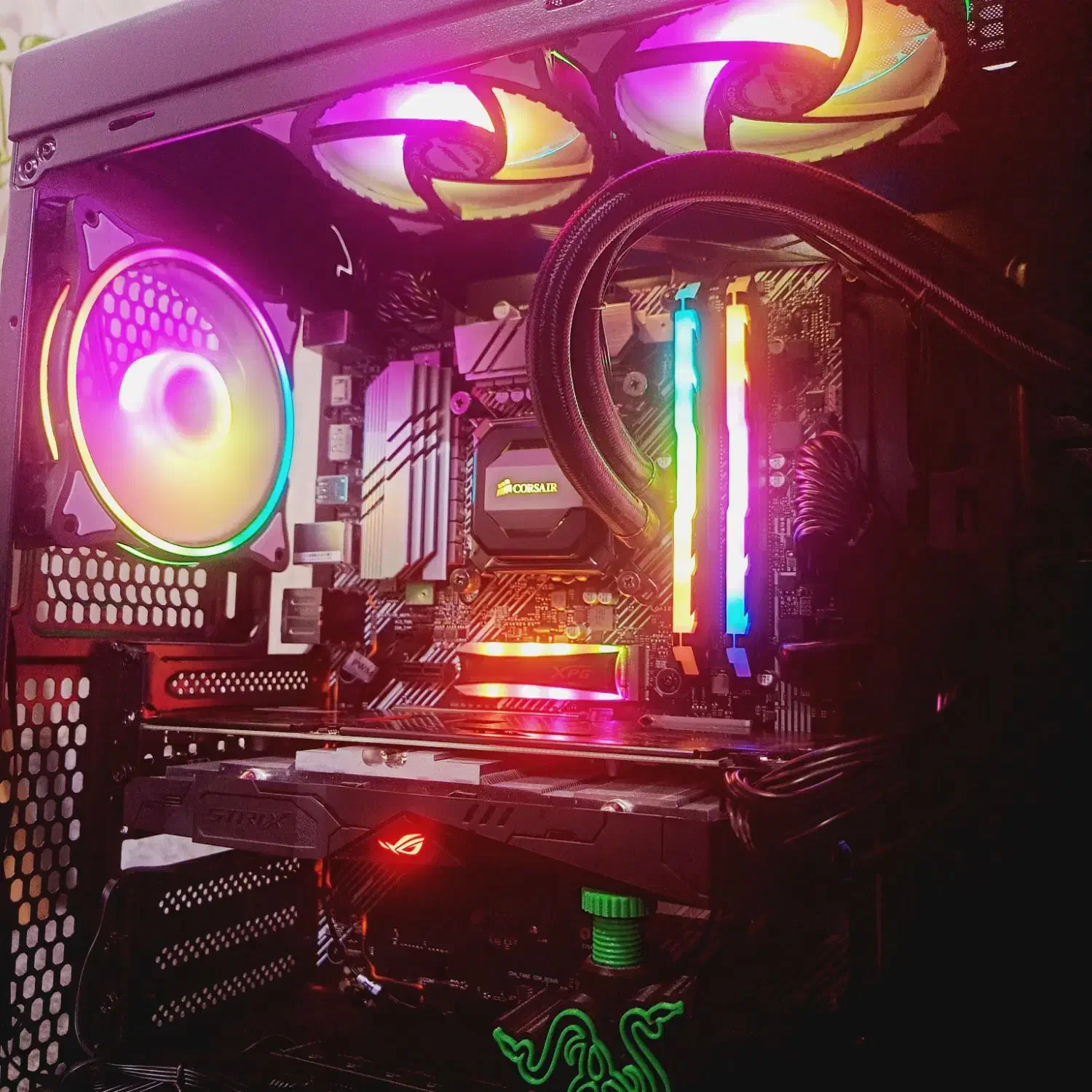 کیس غول i9 خوراک گیمینگ رندر و هوش مصنوعی آکبند|رایانه رومیزی|قم, سالاریه|دیوار