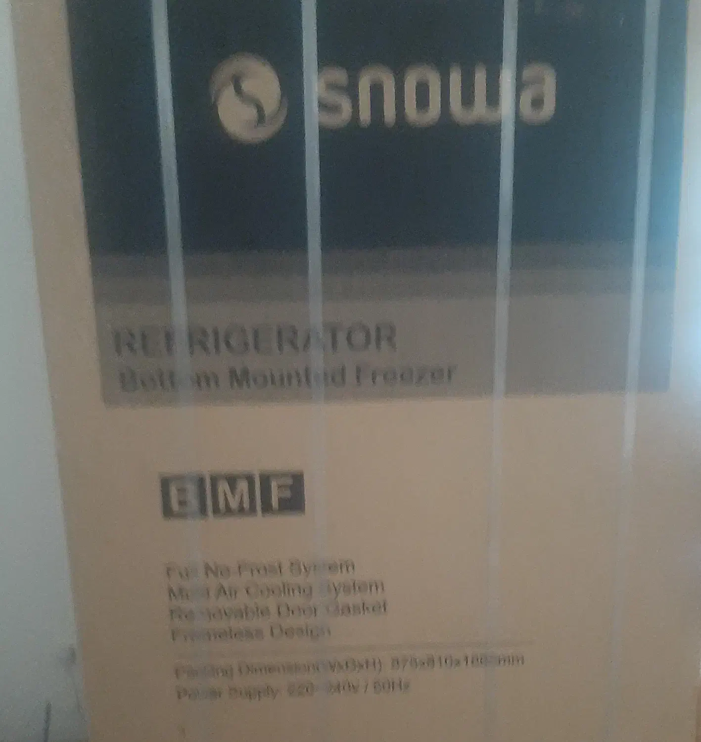 فروش یخچال فریزر اسنوا    s4-0262ss|یخچال و فریزر|ملایر, |دیوار