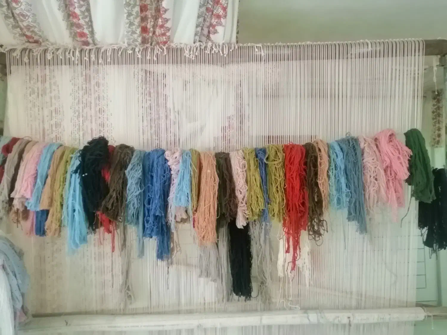 قالی 42 خونه|فرش|آران و بیدگل, |دیوار