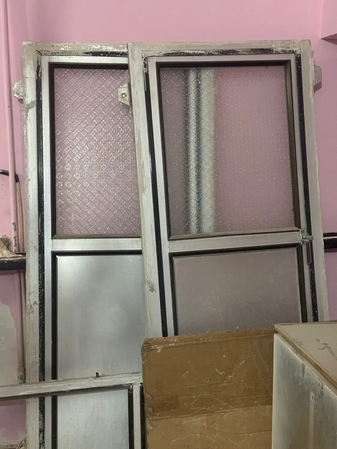 درب سرویس آلومینیوم تمیز|مصالح و تجهیزات ساختمان|شاهرود, |دیوار