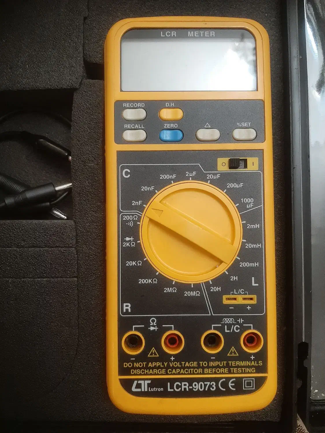 LCRمترحرفه ای مدلLCR-9073|ماشین‌آلات صنعتی|تهران, نبی اکرم|دیوار