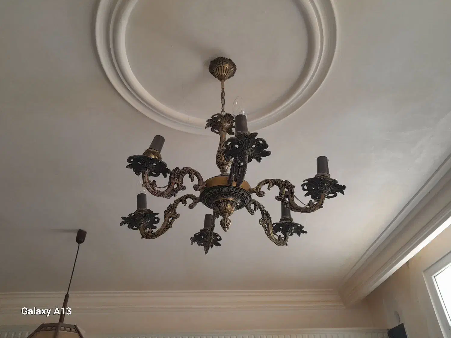 لوستربرنزی دوعددبادیوارکوب|لوستر و چراغ آویز|شازند, |دیوار