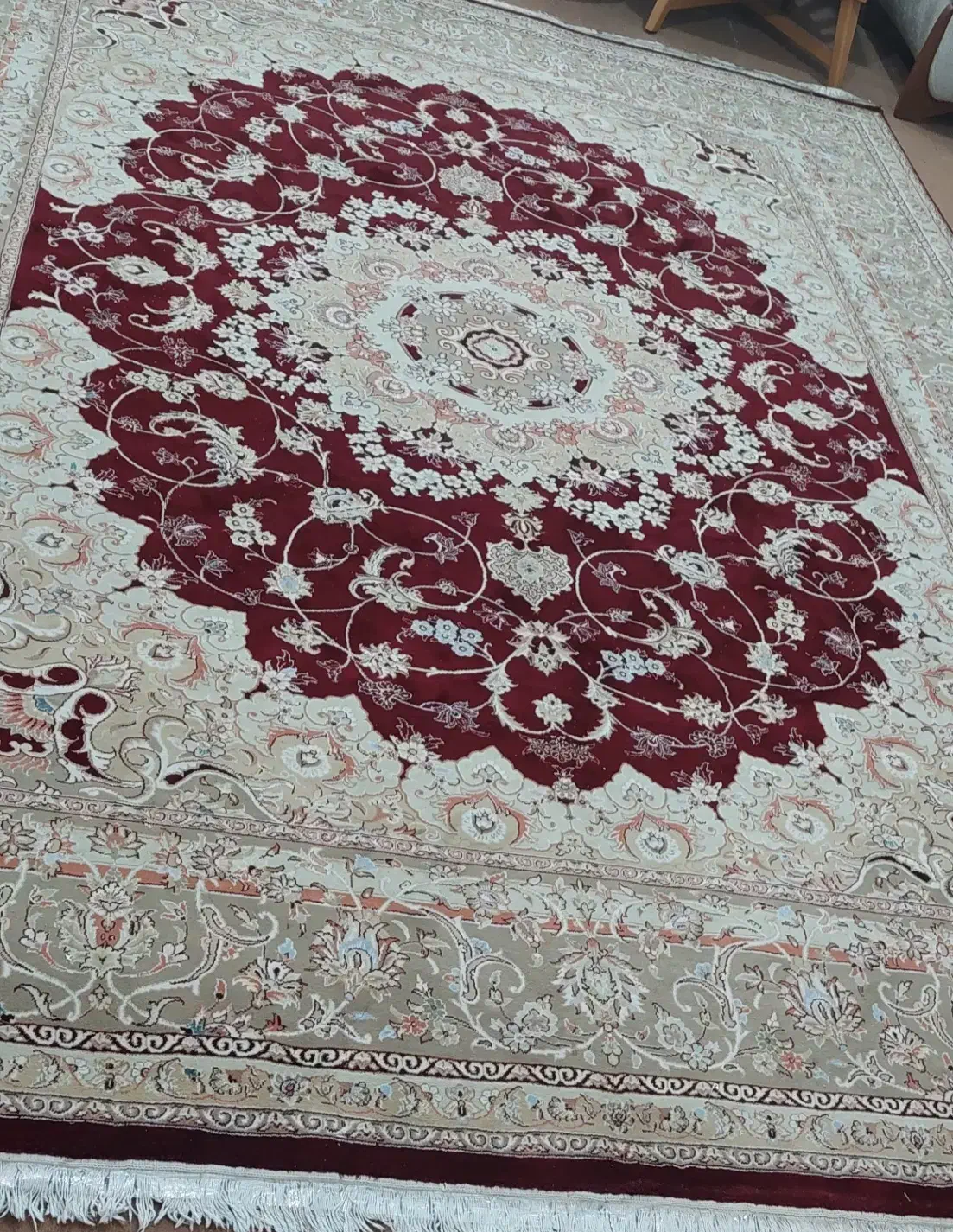 دوتخته فرش ۱۲ متری ۵۰۰ شانه|فرش|ازنا, |دیوار