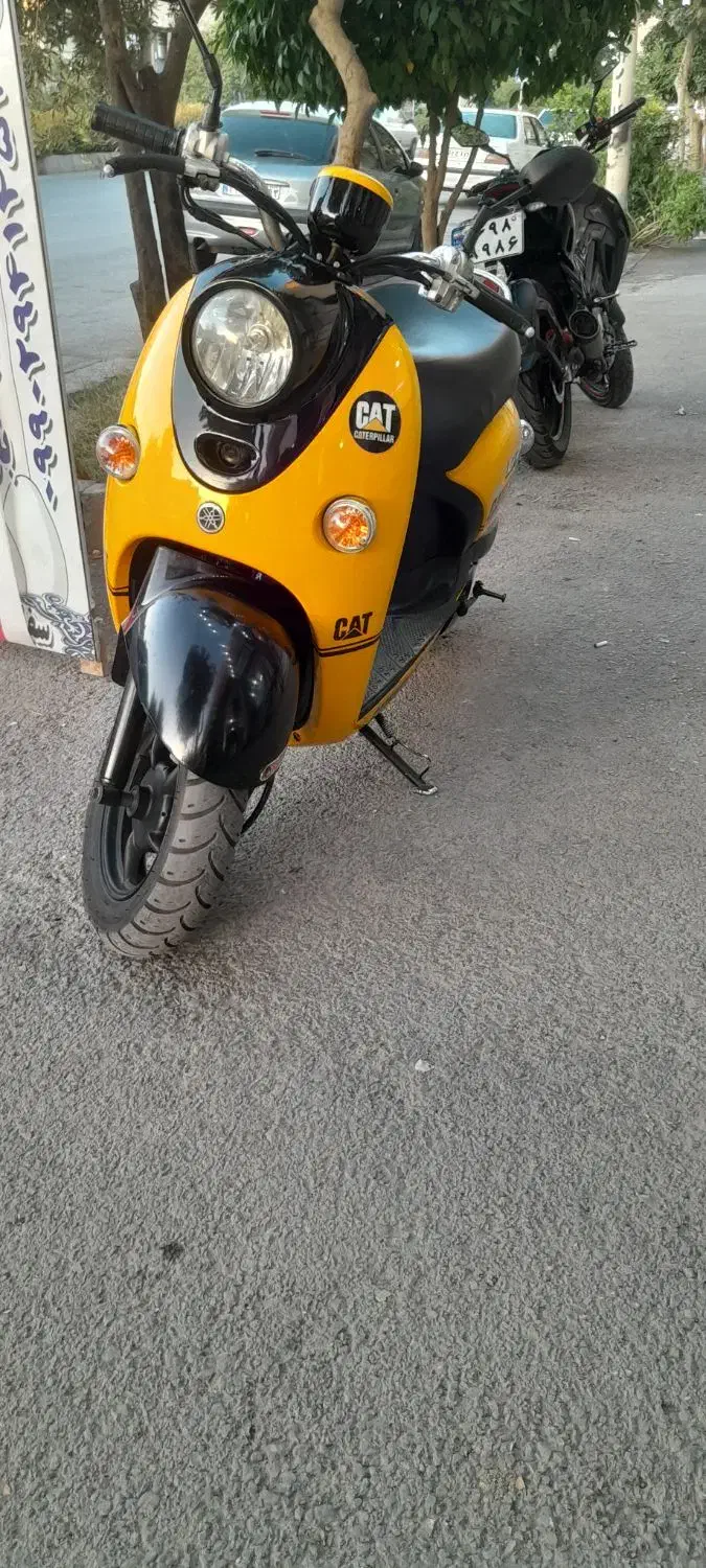 موتور وینو یاماها ژاپن|موتورسیکلت|شیراز, کفترک|دیوار