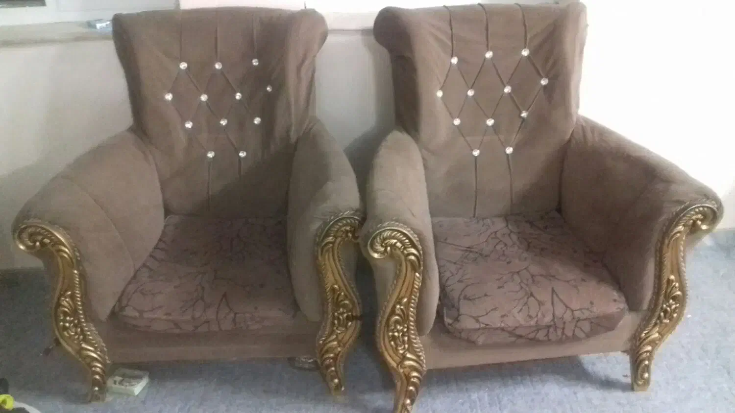 فروش یک دست مبل 7 نفره|مبلمان خانگی و میز عسلی|فیروزکوه, |دیوار