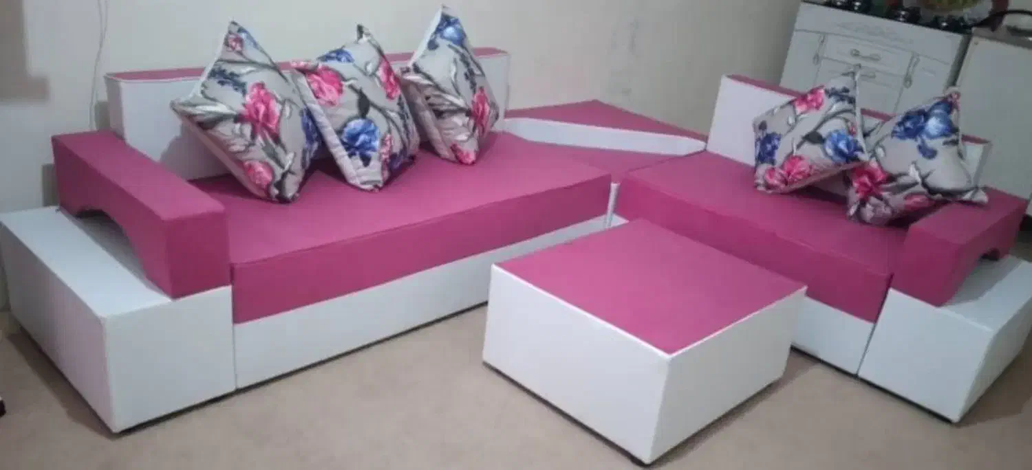 مبل ال  اقتصادی|مبلمان خانگی و میز عسلی|چهاردانگه (تهران), |دیوار